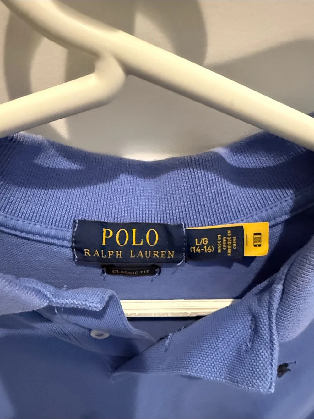 Ralph Lauren Polo Short-Sleeve Polo in Light Blue